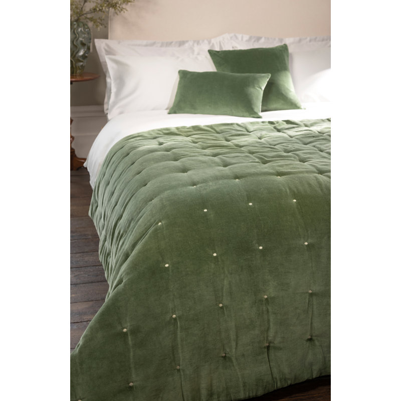 Jaipur Throw Blanket, Olive
