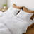 Stonewashed Cotton Solid Color Duvet Cover Set-100111021