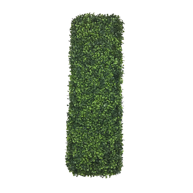 Vickerman 36" Artificial Green Boxwood Hedge for Outdoor Use