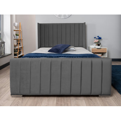 Coopersville Upholstered Ottoman Storage Bed with Mattress