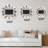 Minimal Geometric Lines and Squares VI - Modern wall clock-59914869