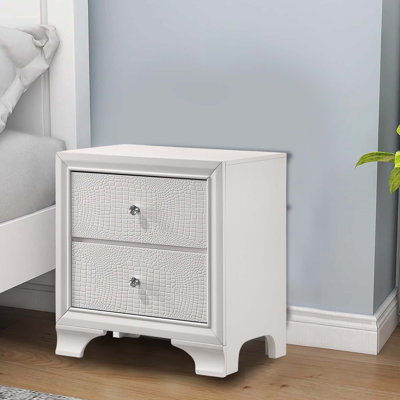 Bittner 23.6 " W Solid Wood Nightstand