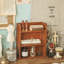 Pine Wood Desk Organiser