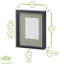 Nicola Spring - White 3D Box Photo Frames-90544314