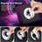 Ferrofluid Music Visualizer Lamp - RGB Dancing Liquid Sculptures Synced To Audio