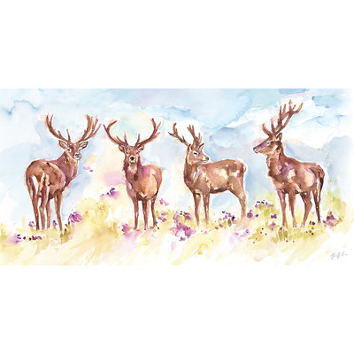 Stag Herd - No Frame Painting