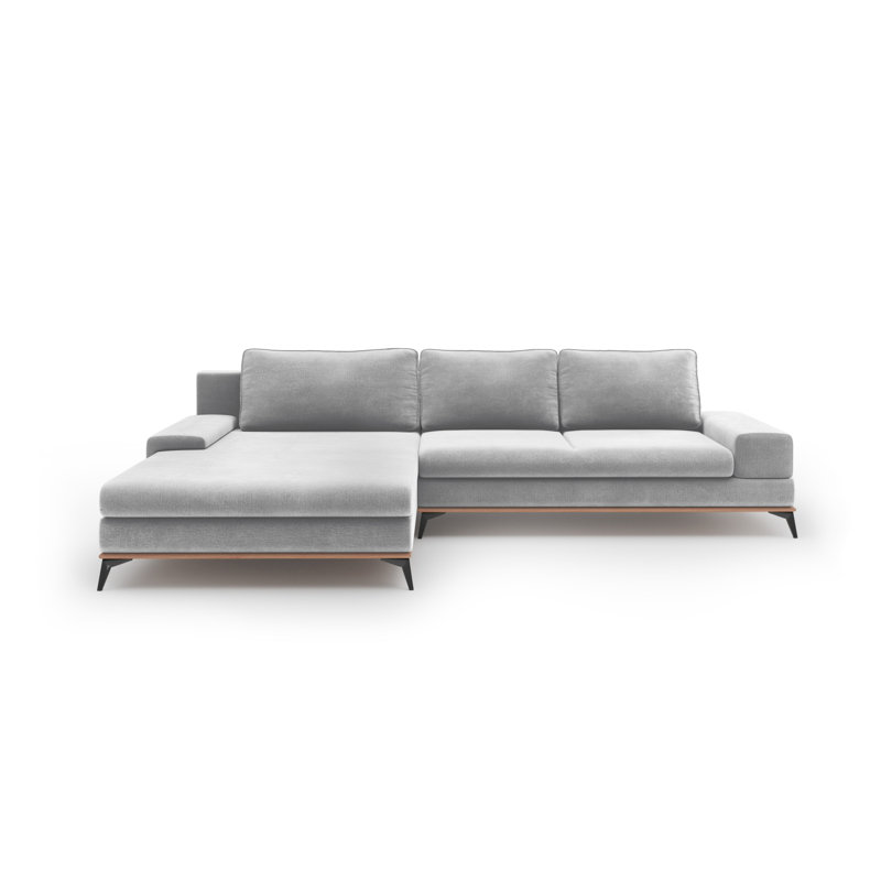Cuiksa 5 Seater Sofa Bed, Left Hand Facing, Light Grey
