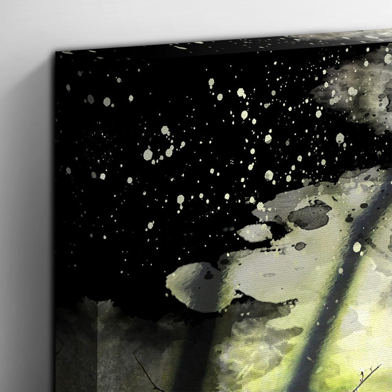 Hare in the Meadow - Wrapped Canvas, 40cm H x 60cm W