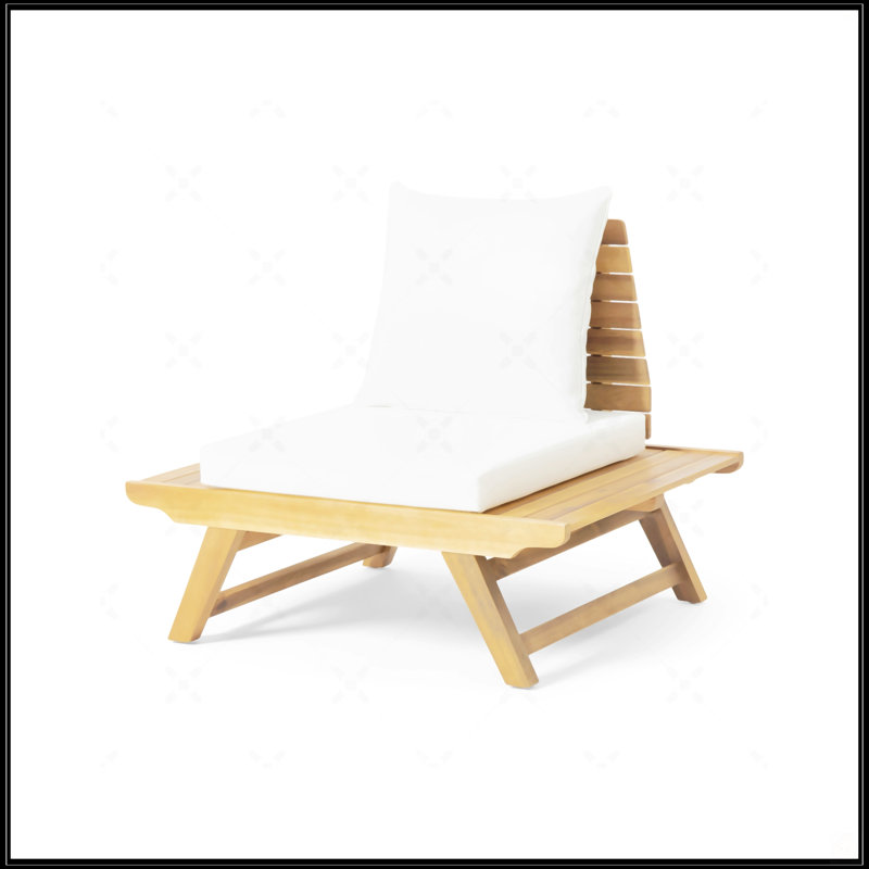 Fauteuil club, Blanc, Naturel