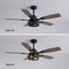 Ventilateur de plafond industriel 52 po avec cage et télécommande inclus