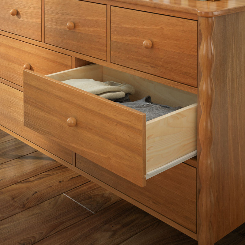 Commode à 7 tiroirs Jenny Lind, Pacanier