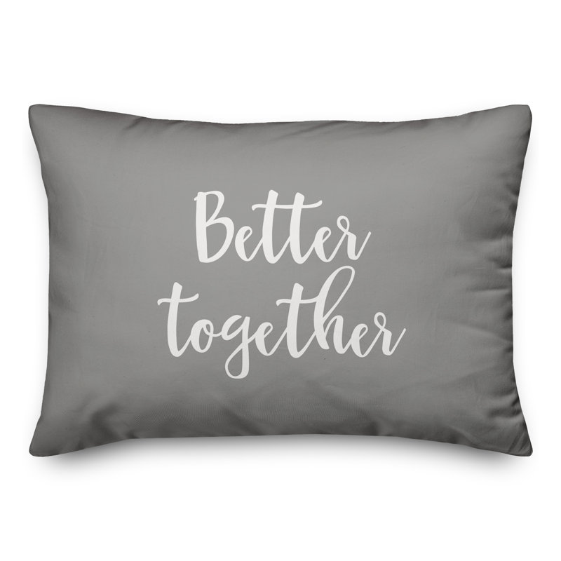  Coussin Better Together, Gris