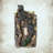 Resin Rustic Single Toggle Switch Cover Black Bear with Tree Branch Design