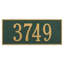 Hartford 1-Line Wall Address Plaque-297143097-297143099