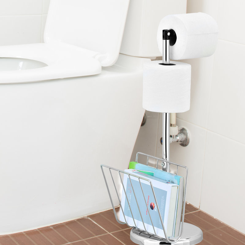 Free Standing Toilet Paper Holder