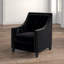 Fauteuil en velours de polyester 28 po Ilhom-1758737882