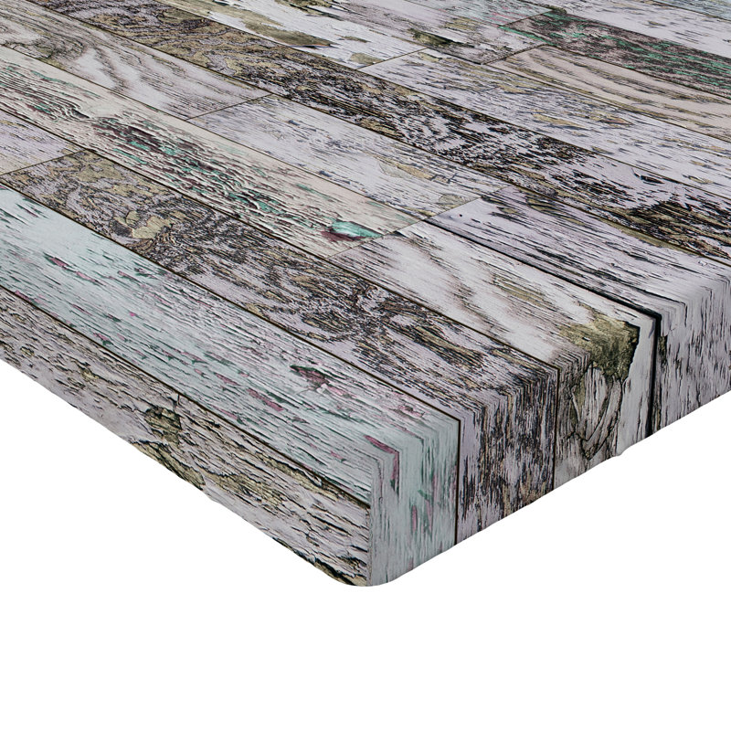 Ensemble de 2 draps-housses Ambesonne, Multicolore / bois et déclin 1, Drap-housse grand