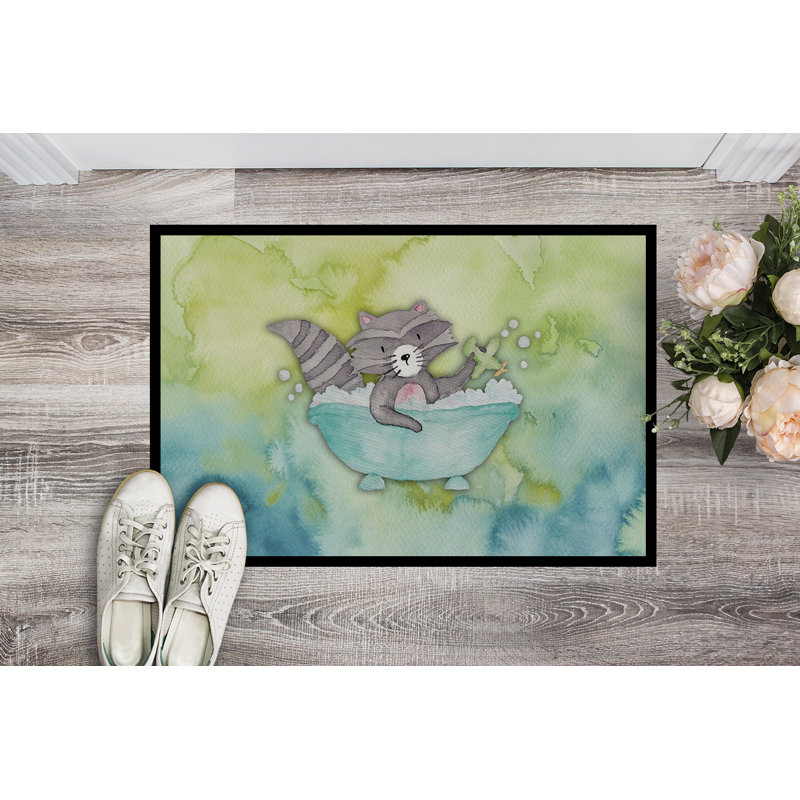 Raul Non-Slip Outdoor Doormat, Rectangle 2' x 3'