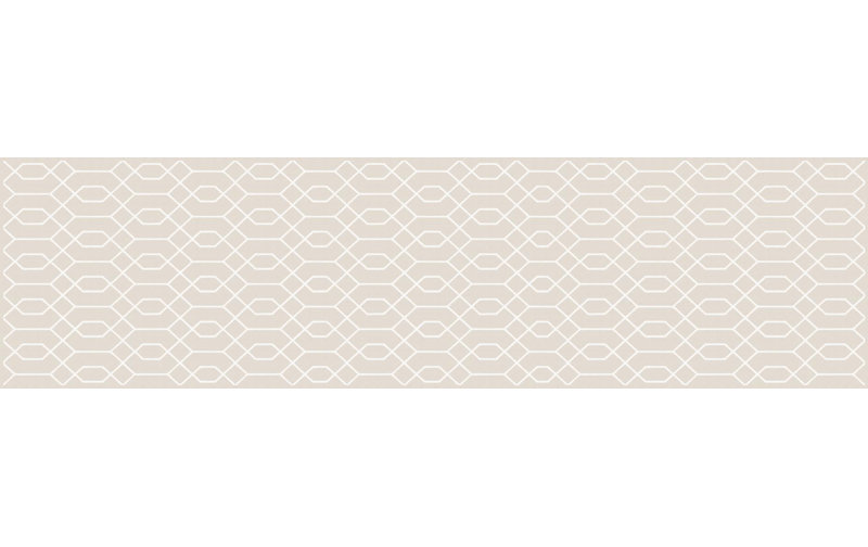 Nigoghos Geometric Water Resistant Anti-Fatigue Non-Skid Kitchen Mat, Runner 80 x 300 cm