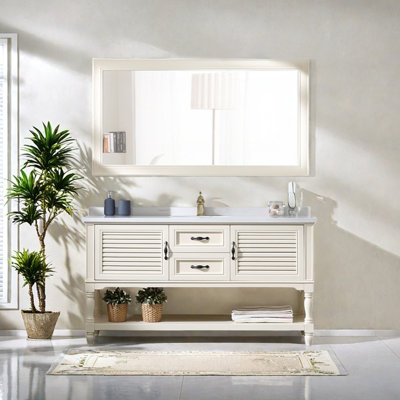 Armoire de salle de bain American style vintage