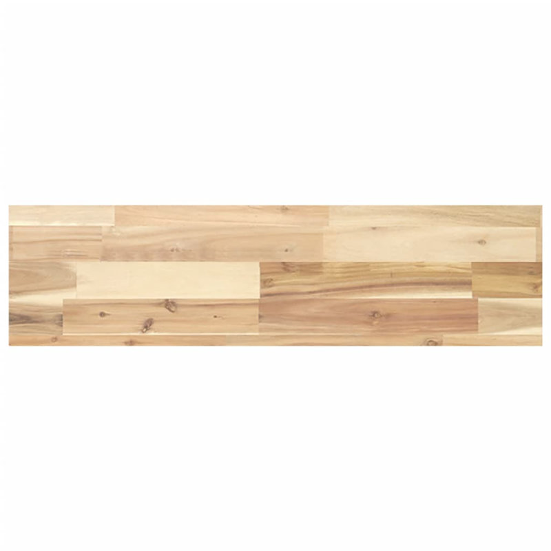 Ariani Solid Wood Floating Shelf, 4cm H x 100cm W x 20cm, Acacia Wood