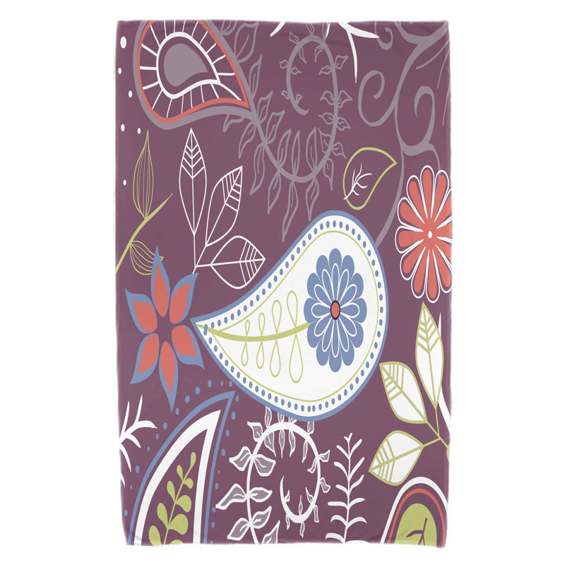 Serviette de plage Christine, Mauve