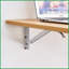 Table basse pliante murale peu encombrante pour petits espaces, acier robuste et amp; Facile à installer
