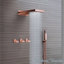 Ensemble de douche à pluie murale Reno
