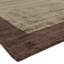 Desrosiers Shinny Bordered Choco/Mocha Area Rug-691317234