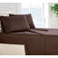 Ensemble de literie en microfibre avec draps-housse et drap-housse Lux Decor Collection-22280730-22280736