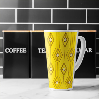 Geometric Latte Mug