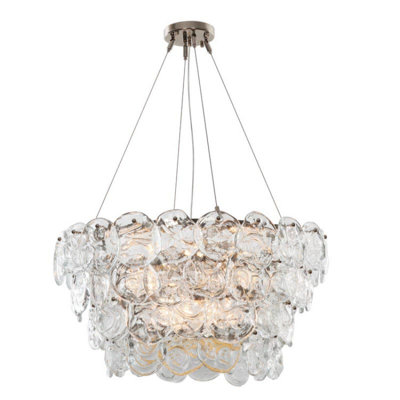 Dawn Hand Blown Glass Tube Kameriah Chandelier