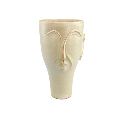 Poète - Vase - Grand - Blanc laiteux