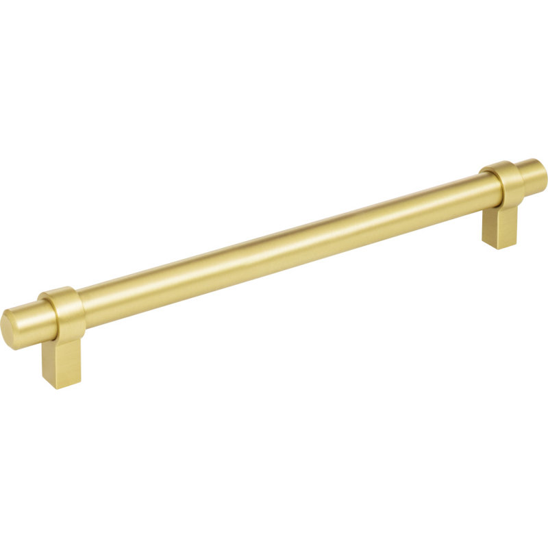 Key Grande Bar Pull, Brushed Gold, 7 9/16"