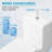 Siphon Jet Flush Toilet, Elongated Dual 1.1/1.28 GPF w/ Slow Close Seat Comfort Height 16.5"-90479681