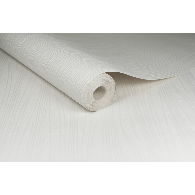 Paintable Abstract Vinyl Wallpaper Roll