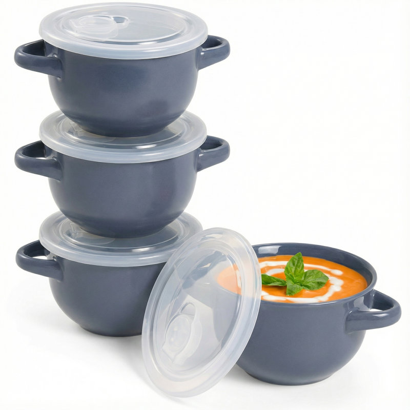 Pot à soupe en oignon français Kook, Noir
