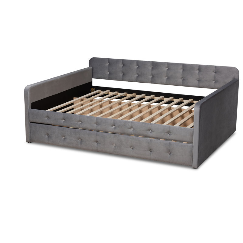 Azucena Upholstered Daybed with Trundle