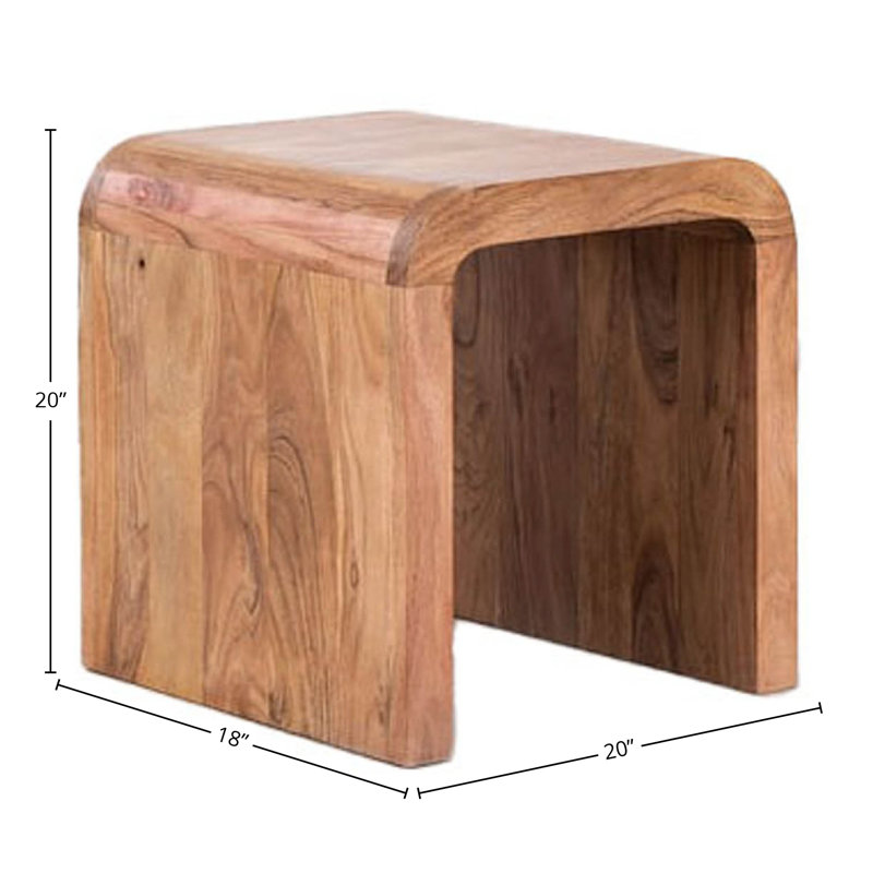 Kemarah Trail Curve Side Table