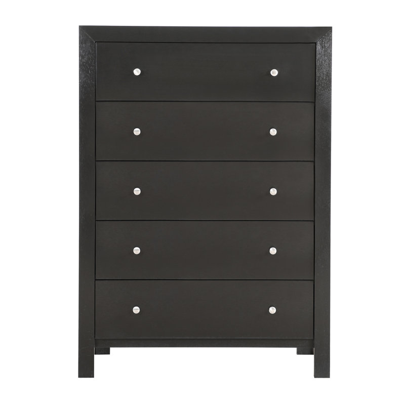 Commode Burlington, noir, Noir
