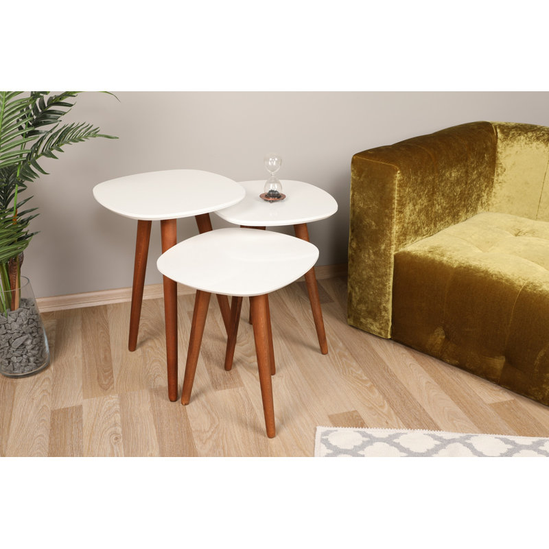 Tables gigognes 3 pieds