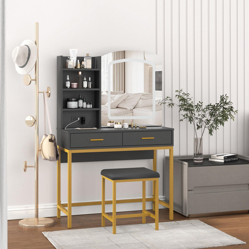 Mercer41 Jennabelle Vanity & Reviews | Wayfair