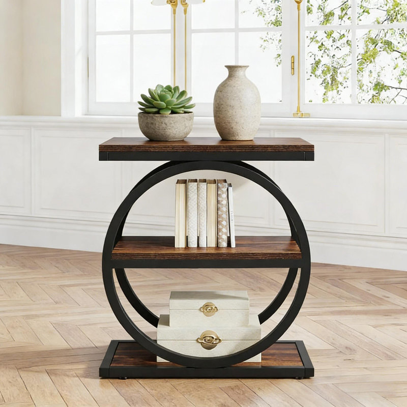 Table d'appoint à 3 niveaux pour canapé