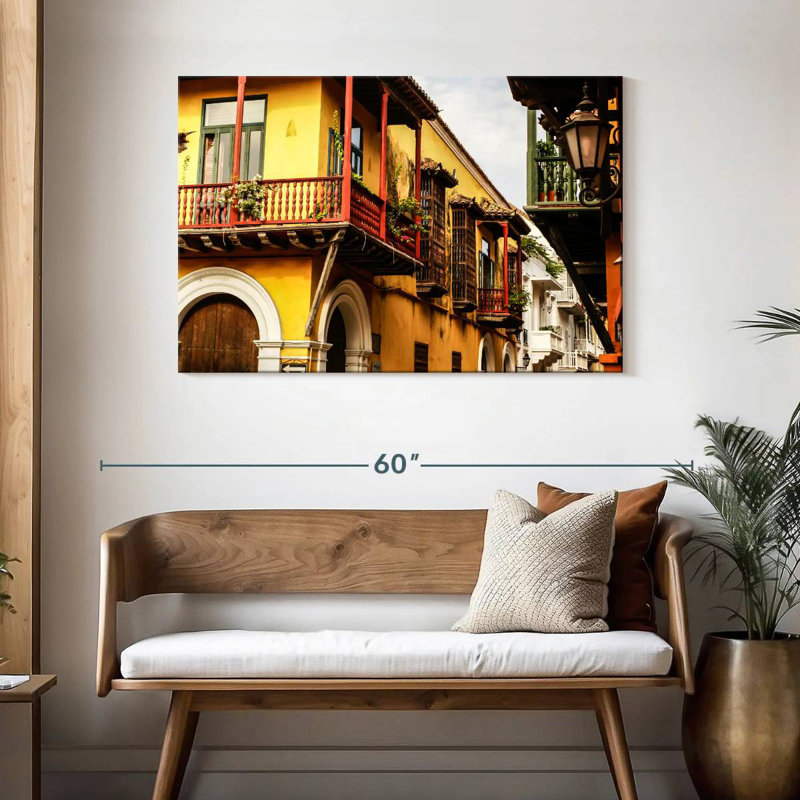 Lilie Maison Espagnole à Cartagena, H 30 po x l 45 po