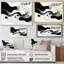 Monochromes évocations - vagues, art mural-1359352661-1359352670