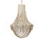 Small Leather Fringe Chandelier-1236236703