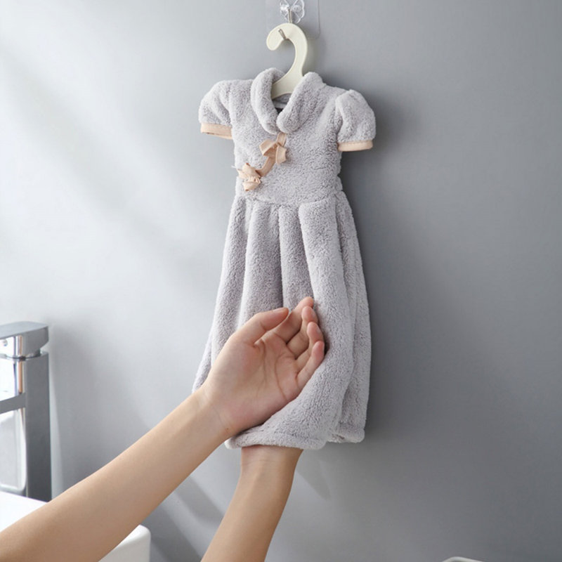 Ensemble de 2 essuie-mains 2 pièces (ensemble de 2), Gris