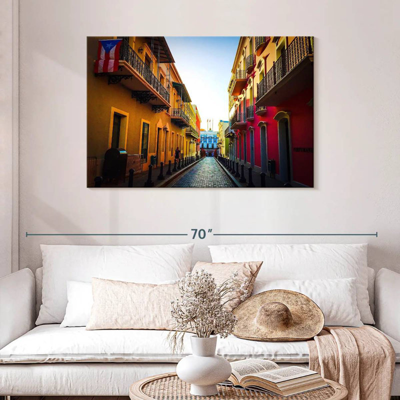 Ravi Street à San Juan, H 30 po x l 45 po