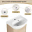 Meuble-lavabo simple avec plateau 18,13 po Lithea