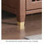 Banc de rangement en bois massif Traditional